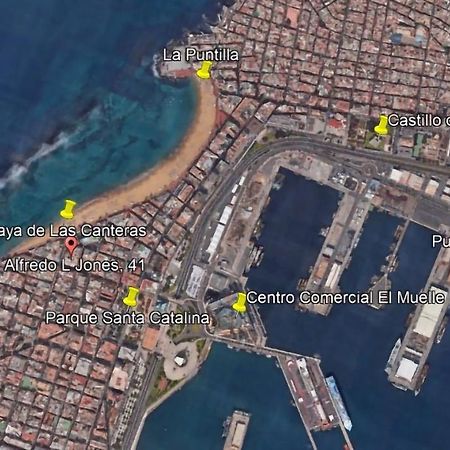 Flatguest Canteras Sunset Beach Las Palmas de Gran Canaria Dış mekan fotoğraf